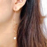 Hanging Piercing Dangle Earrings for Women Elegant